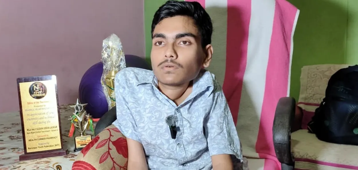 معذوری کے باوجود آسام کے ایچ ایس ایل سی امتحان میں نمایاں کامیابی 