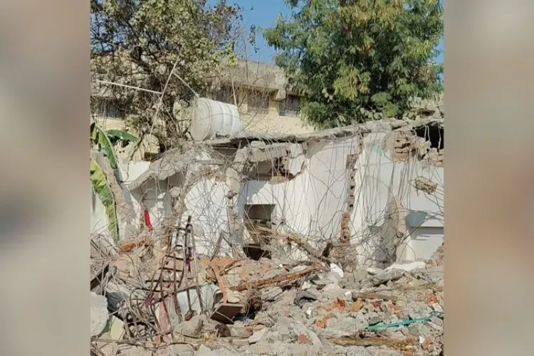 جموں میں منشیات اسمگلر کا گھر مسمار کیا گیا