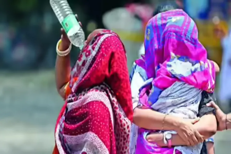 دہلی کے درجہ حرارت میں اضافہ