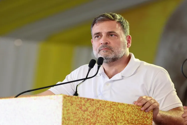 راہل گاندھی نے یوپی حکومت کو نشانہ بنایا