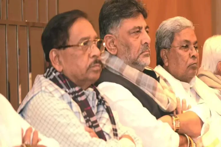 قیادت کے معاملے پر ہائی کمان جلد جواب دے گی: کرناٹک کے وزیر پرمیشورا