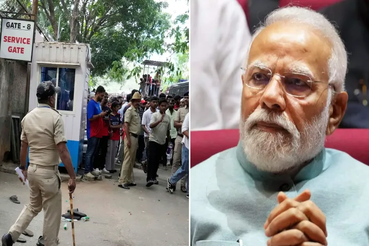 مودی نے بنگلورو حادثہ پر افسوس کا اظہار کیا