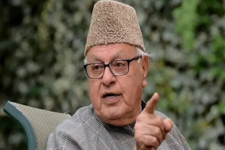 ریاست کا درجہ پر انڈیا بلاک کے اندر کوئی حمایت نہیں: فاروق عبداللہ