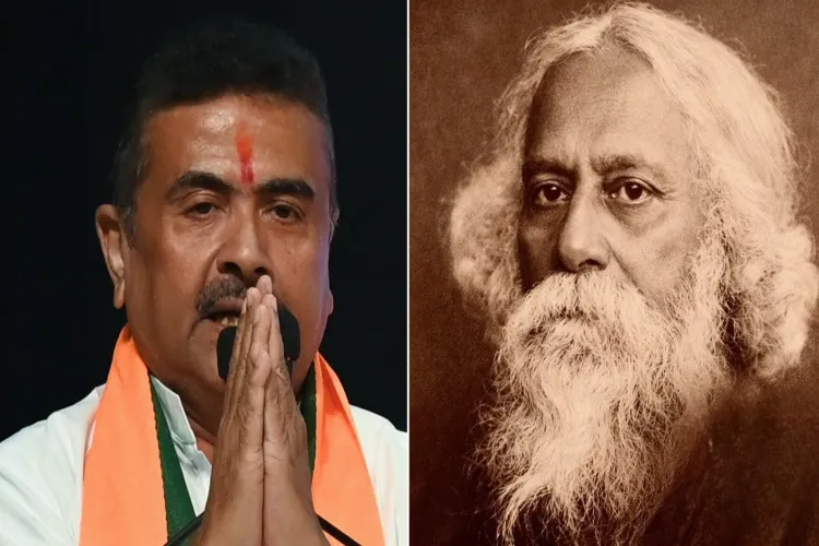 سویندو ادھیکاری نے ٹیگور کی یوم پیدائش پر خراج عقیدت پیش کیا