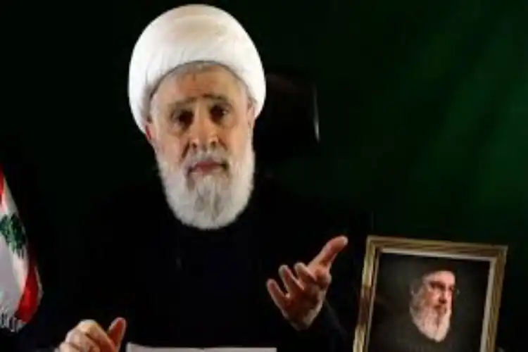 حزب اللہ مذاکرات میں شامل نہیں ہوگا:نعیم قاسم