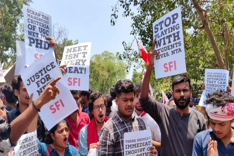 نیٹ کا سوالیہ پرچہ لیک معاملہ سنگین ہے: وجین