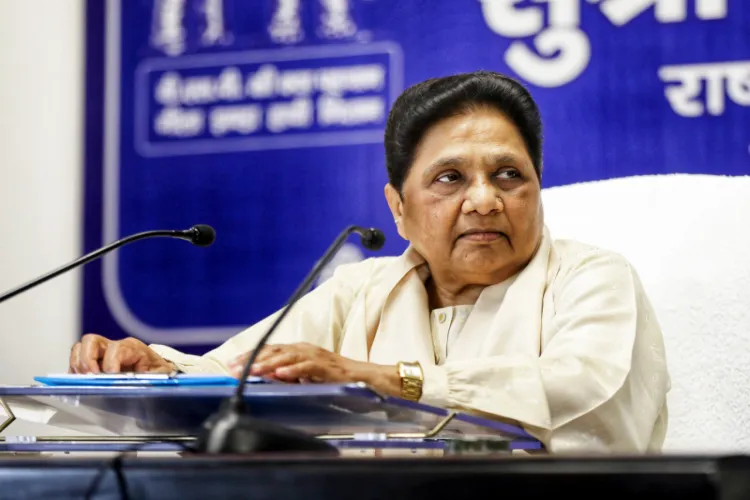 مایاوتی نے سماج وادی پارٹی پر تنقید کی