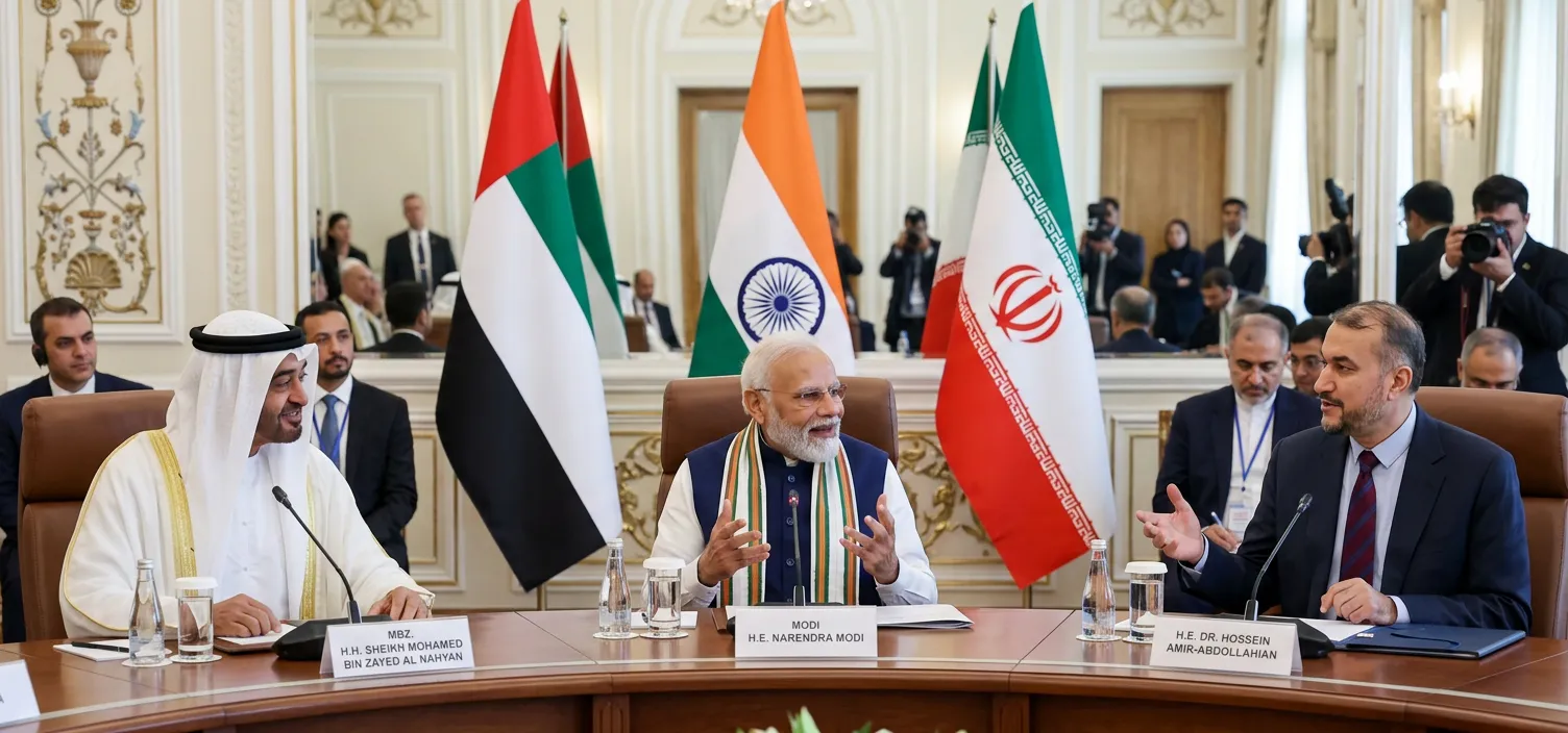ایران اور یو اے ای کے درمیان کشیدگی کے باوجود ہندوستان کی متوازن سفارت کاری
