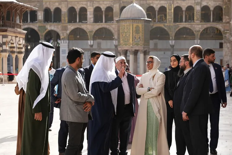 دمشق کی تاریخی اموی مسجد کی بحالی کا اعلان