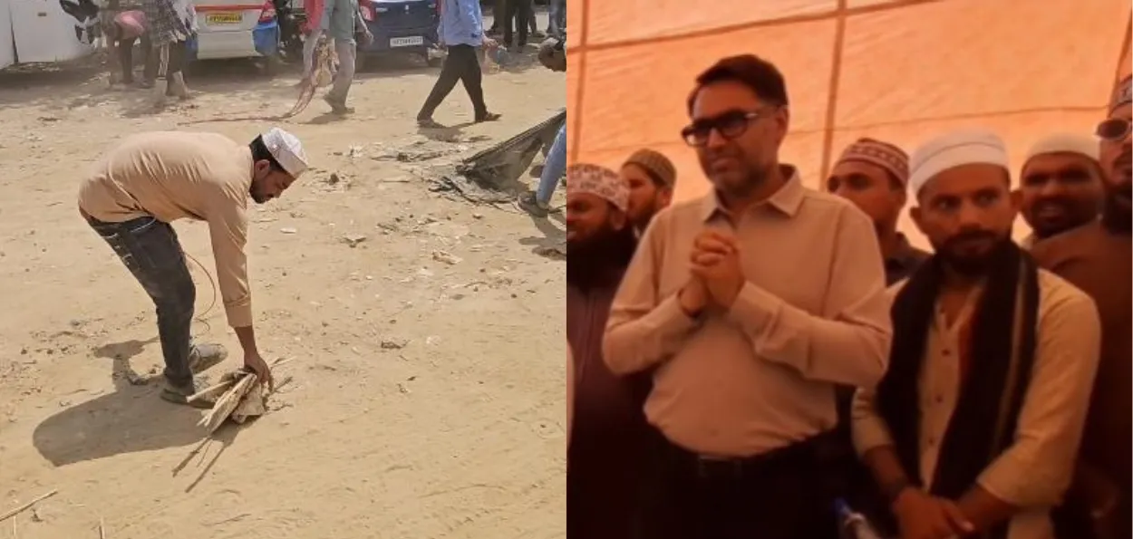 گروگرام میں ’بلڈوزر مین‘ آر ایس باٹھ کی نئی پہل۔ نماز اور صفائی کا منفرد ماڈل