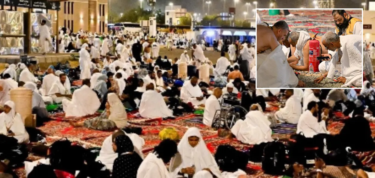 حج : وقوف عرفہ کے بعد  17 لاکھ حجاج نے مزدلفہ میں گزاری کھلے آسمان کے نیچے شب