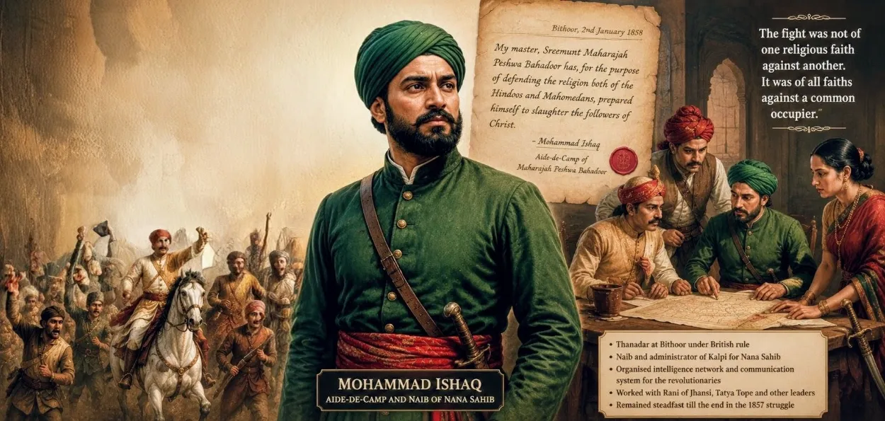 محمد اسحاق: 1857 میں نانا صاحب کے ایک گمنام مجاہدِ آزادی