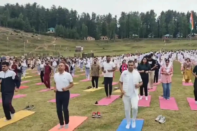 بین الاقوامی یوگا ڈے کے لیے ملک بھر میں تیاریاں