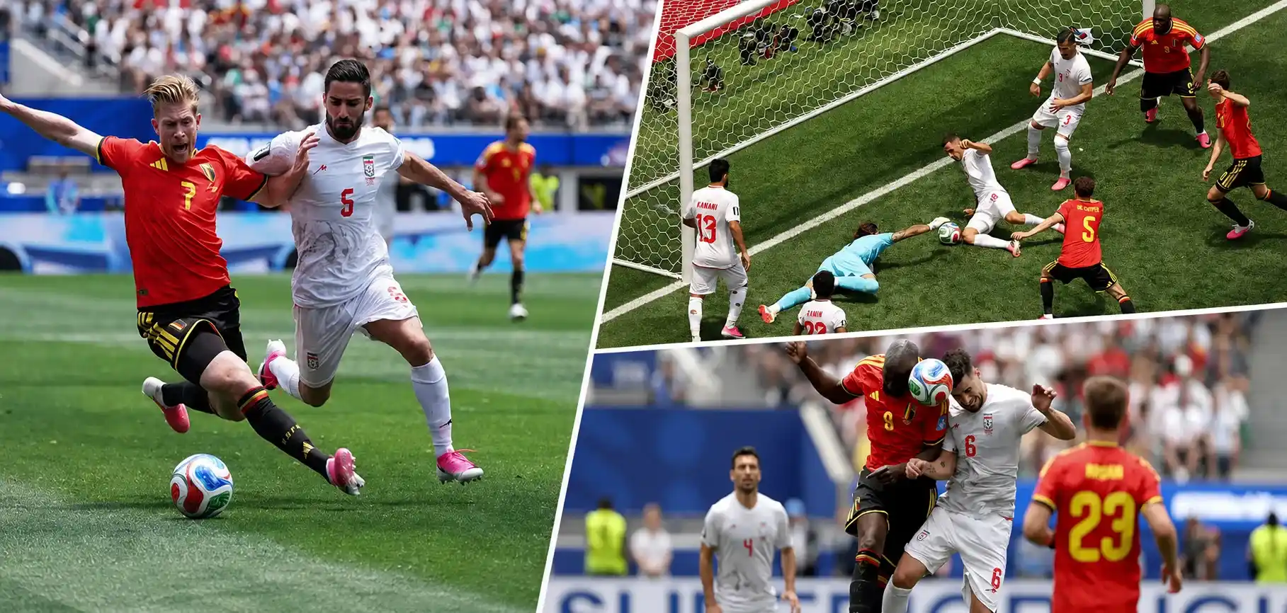 فیفا ورلڈ کپ 2026: ایران نے10 کھلاڑیوں سے بیلجیم کو گول  ڈرا  پر مجبور کردیا