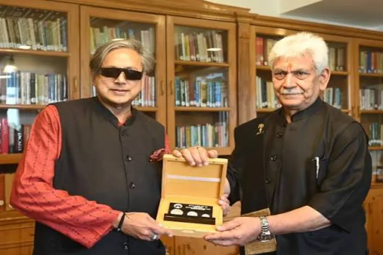 تھرور نے جموں و کشمیر میں سیاحت کو بڑھانے پر زور دیا