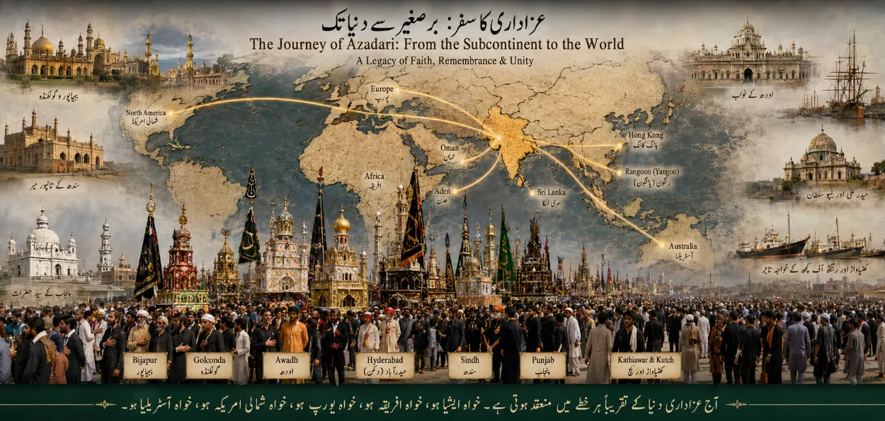 برصغیر میں عزاداری: محرم کی روایات،تاریخی جڑیں اور ارتقا   ۔ فوٹو ۔ اے آئی 
