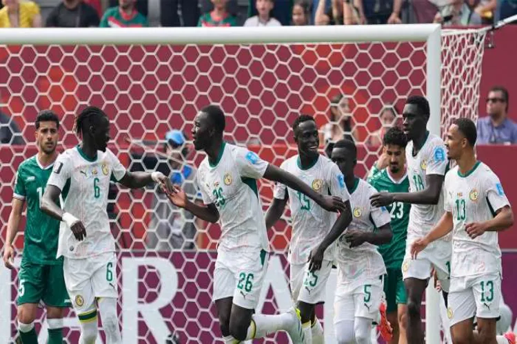 فیفا ورلڈ کپ 2026: سینیگال نے 10 کھلاڑیوں تک محدود عراق کو 5-0 سے روند ڈالا
