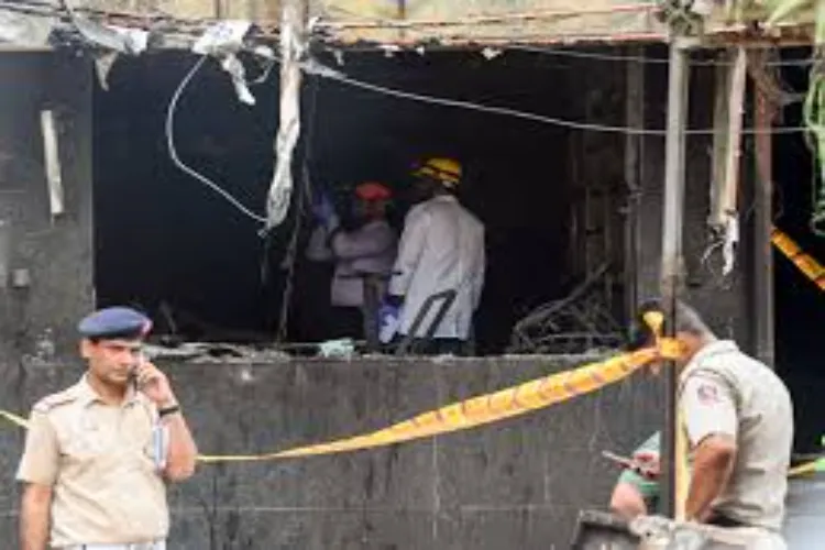 مالویہ نگر آتشزدگی : اگلے ہفتے چارج شیٹ داخل کرنے کا امکان