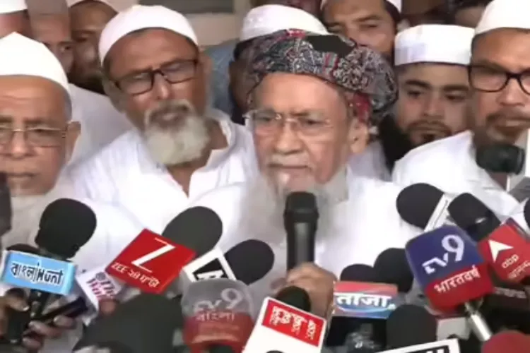 بانکڑا  مسجد تک رسائی محدود کیے جانے پر جمعیۃ علماء ہند کا احتجاج