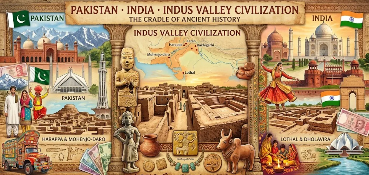 پاکستان کی وادیٔ سندھ تہذیب سے قربت، مگر ہندوستان سے نفرت