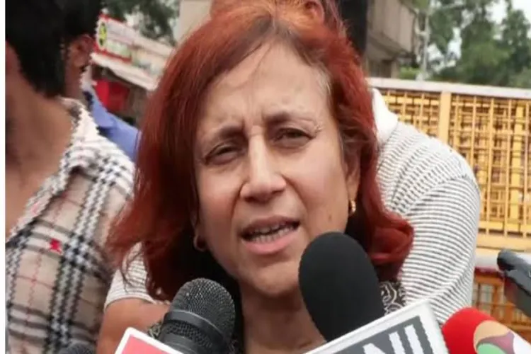  وانگچک کی جگہ ان کی اہلیہ پارلیمنٹ مارچ کی قیادت کریں گی