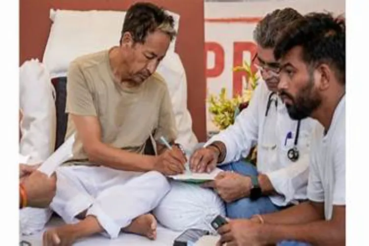کورٹ کا سونم وانگچک کو فوری طور پر میڈانٹا اسپتال منتقل کرنے کا حکم