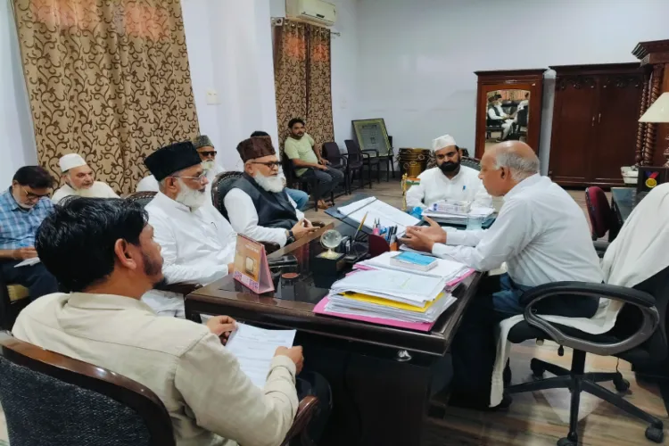 ‎جماعت اسلامی ہند کے وفد کا محمد علی جوہر یونیورسٹی کا دورہ