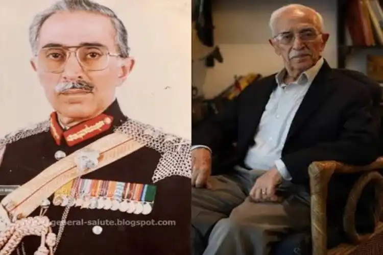 سابق آرمی چیف جنرل وشو ناتھ شرما کا انتقال،راجناتھ کی تعزیت 