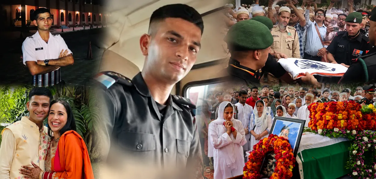 اندور اشکبار:  شادی کےایک ماہ بعد میجر حمزہ عارف کا آخری سفر  