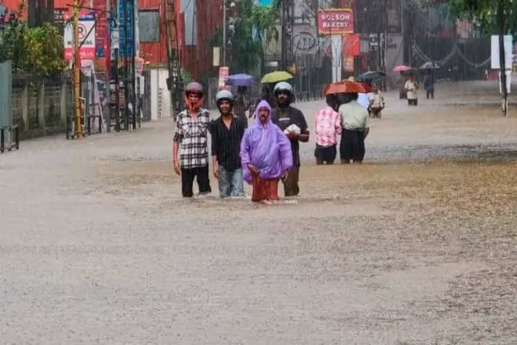 کیرالہ میں موسلادھار بارش، سیلابی صورتحال برقرار