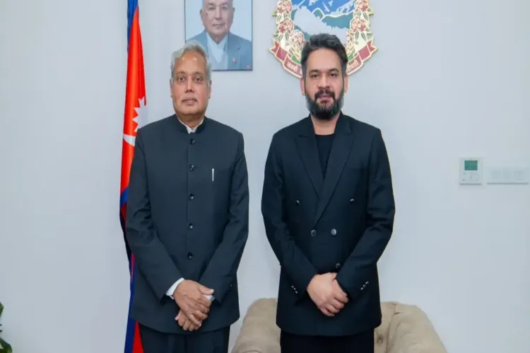 نیپال کے وزیر اعظم سے ہندوستانی  سفیر کی ملاقات