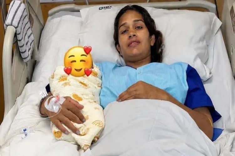  پہلوان ببیتا پھوگٹ  بن گئیں ماں، بیٹی کی پیدائش