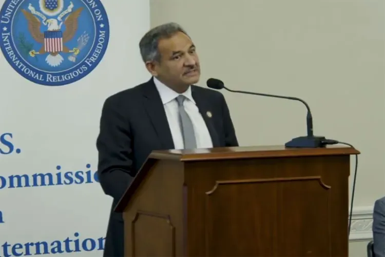بھاگوت کے میڈیسن اسکوائر گارڈن خطاب سے قبل آر ایس ایس پر پابندیوں کا مطالبہ