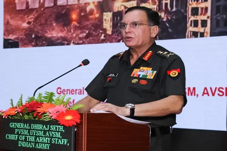 فوج کے سربراہ جنرل دھیرج سیٹھ کا روس کا تین روزہ دورہ شروع