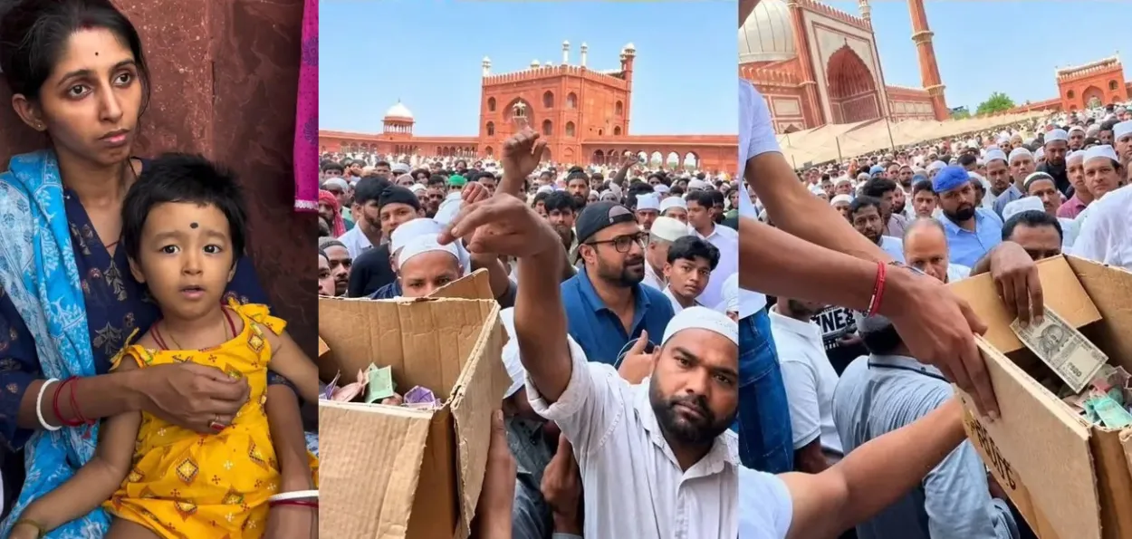 جامع مسجد میں یک ماں کی فریاد، مسلم نوجوانوں نے بیمار ہندو بچی کے علاج کے لیے   اکٹھا کیا فنڈ