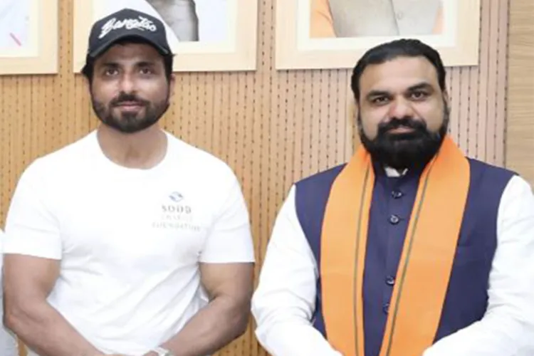 سونو سود نے بہار کے وزیر اعلیٰ سمراٹ چودھری سے ملاقات کی