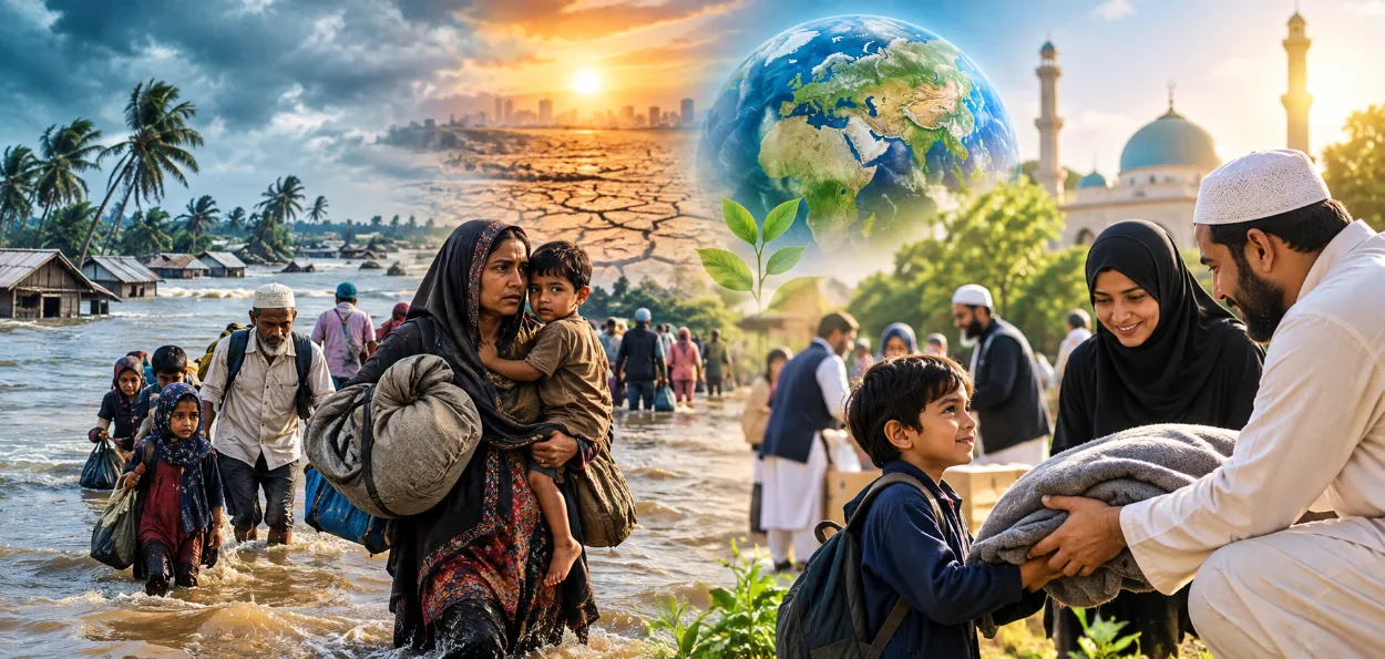 موسمیاتی مہاجرین اور ان کی میزبانی کی اسلامی ذمہ داری