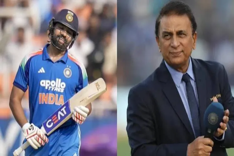 روہت کی عمر سے زیادہ ہونی چاہئیں ون ڈے سنچریاں۔ سنیل گواسکر