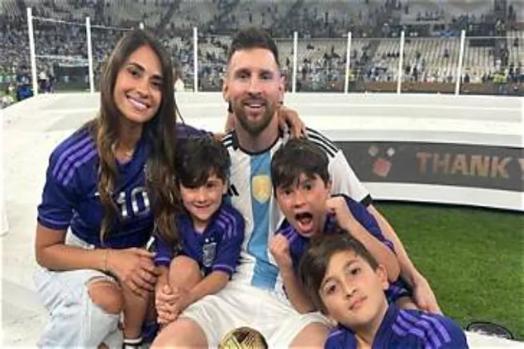 آپ نے یہ محبت کمائی ہے۔ میسی کی اہلیہ کا جذباتی پیغام