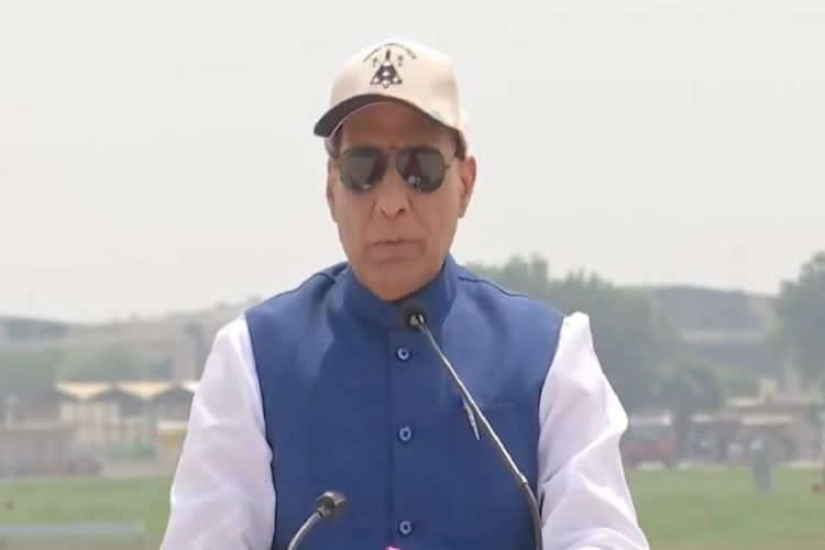 راجناتھ سنگھ نے جودھ پور میں فضائیہ کا شاندار مظاہرہ دیکھا