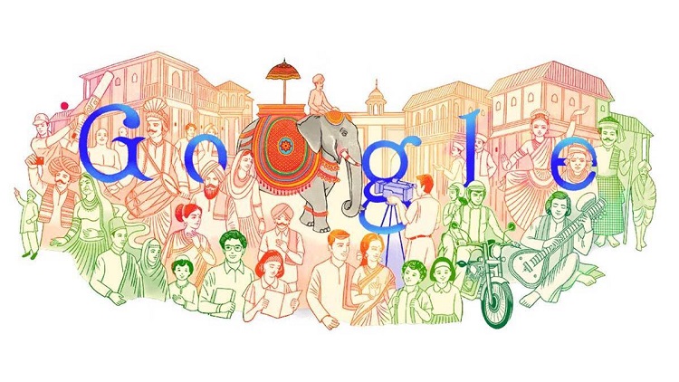 گوگل کے ڈوڈل میں پیش کی گئی ہندوستانی ثقافت کی جھلک