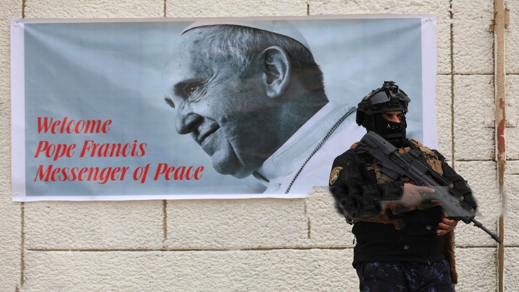 پوپ بغداد میں 
