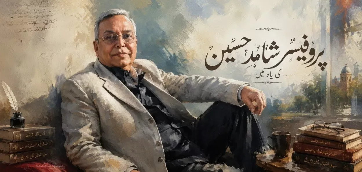 تمام عمر میں ناکامیوں سے کام لیا- پروفیسر شاہد حسین کی یاد میں 