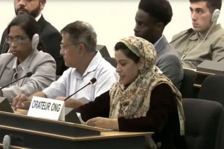 اقوام متحدہ : تسلیمہ اختر نے میں پاکستان کے زیر قبضہ اور ہندوستانی جموں و کشمیر کا تقابلی جائزہ پیش کیا